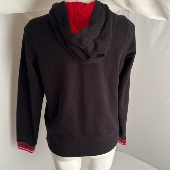 Tommy Hilfiger black blue red and white full zip hoodie - Picture 4 of 13